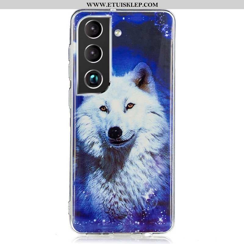 Etui do Samsung Galaxy S22 5G Fluorescencyjny Wilk